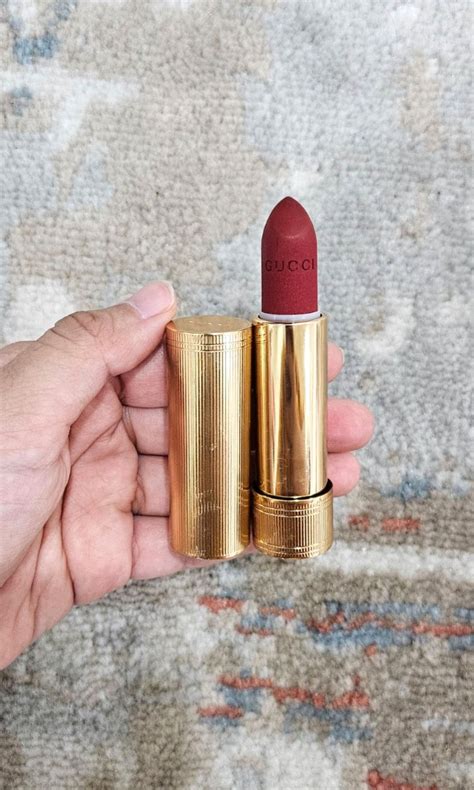 gucci lipstick myra crimson|myra crimson 504 lipstick.